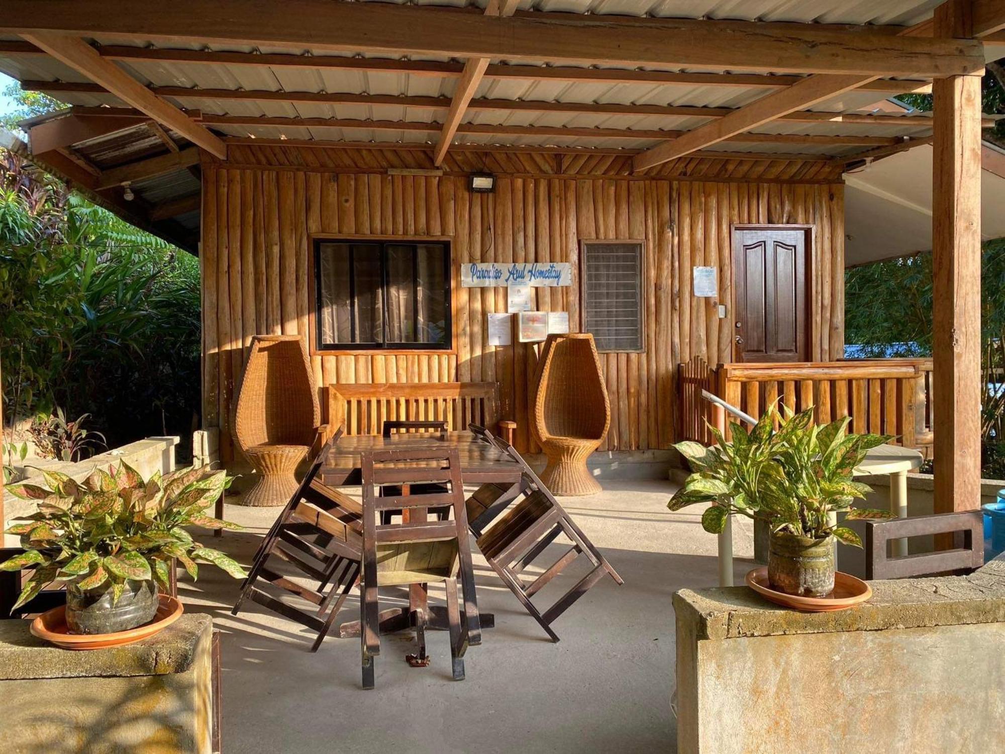 Port Barton - Paradiso Azul Campsite Beachfront With Internet San Vicente  Extérieur photo